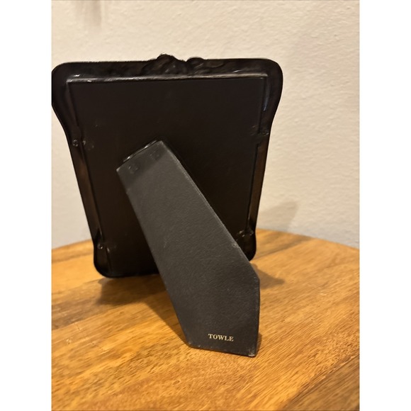 Towle Picture Frame Silversmiths Signature Collection Silver Roses Ribbon 5x7 - Picture 4 of 6